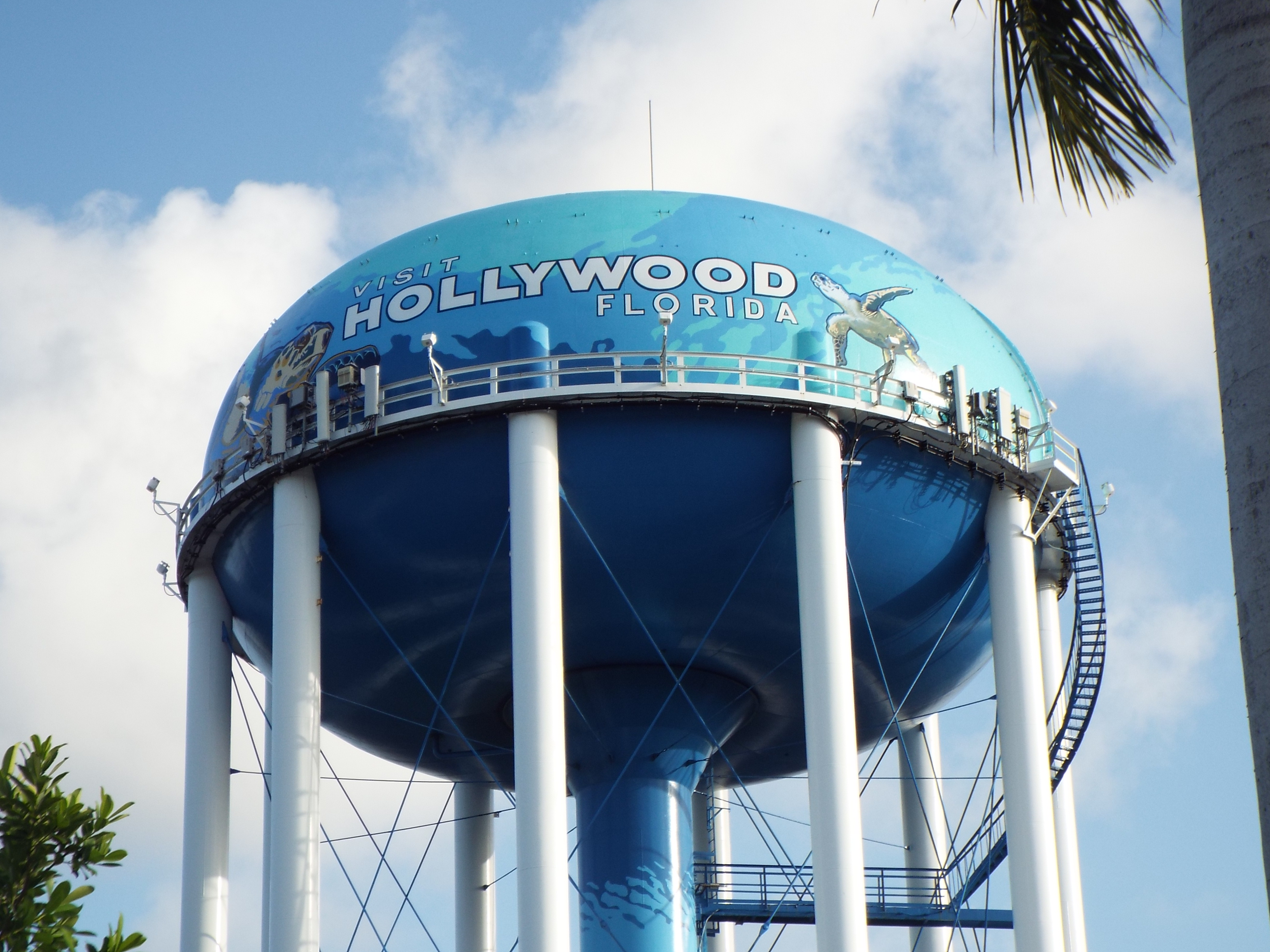 Coastline and waterways of Broward County, Florida