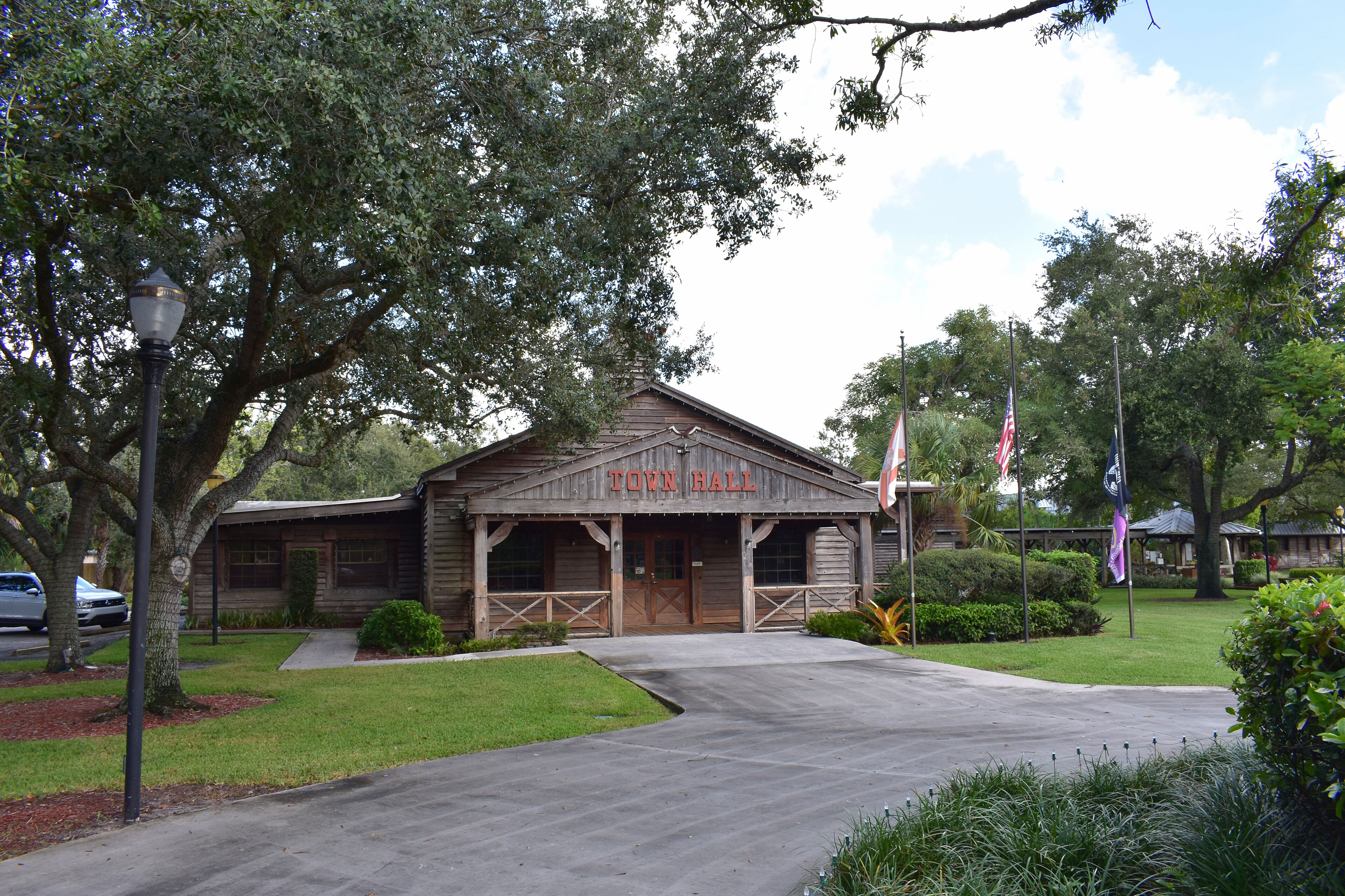Open green space in Davie, Florida