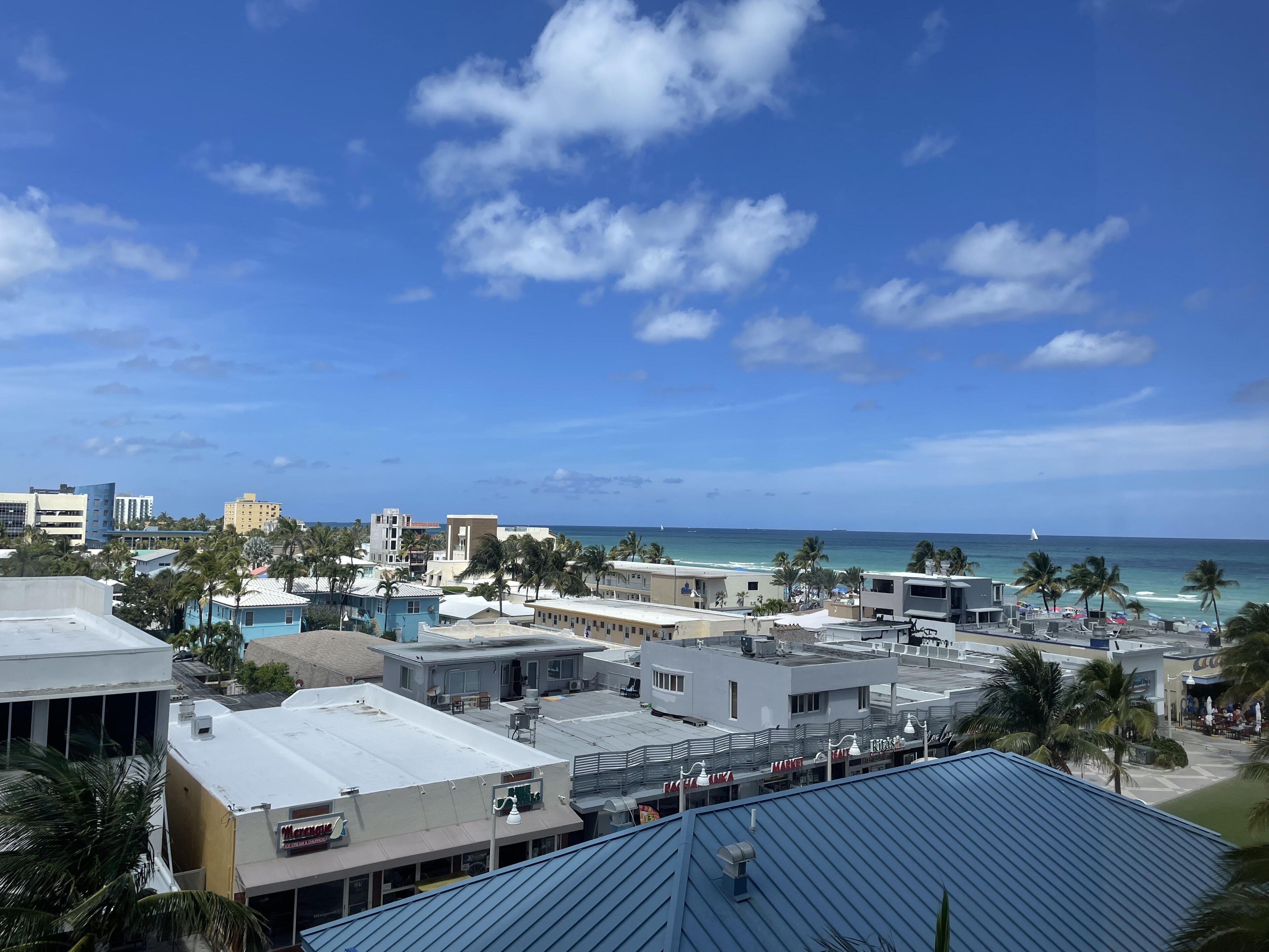 Hollywood Beach Broadwalk in Florida
