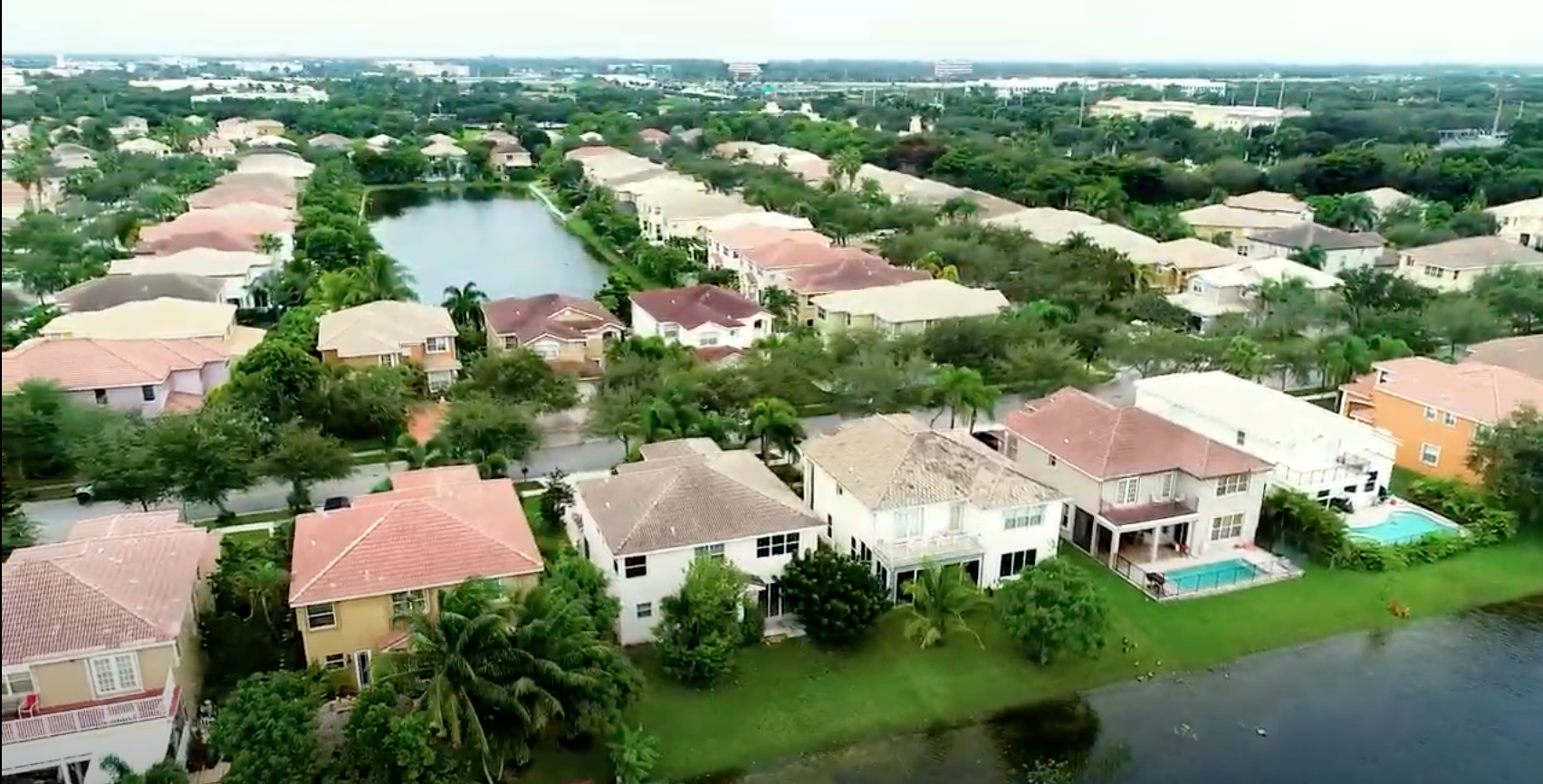 Residential community in Miramar, Florida