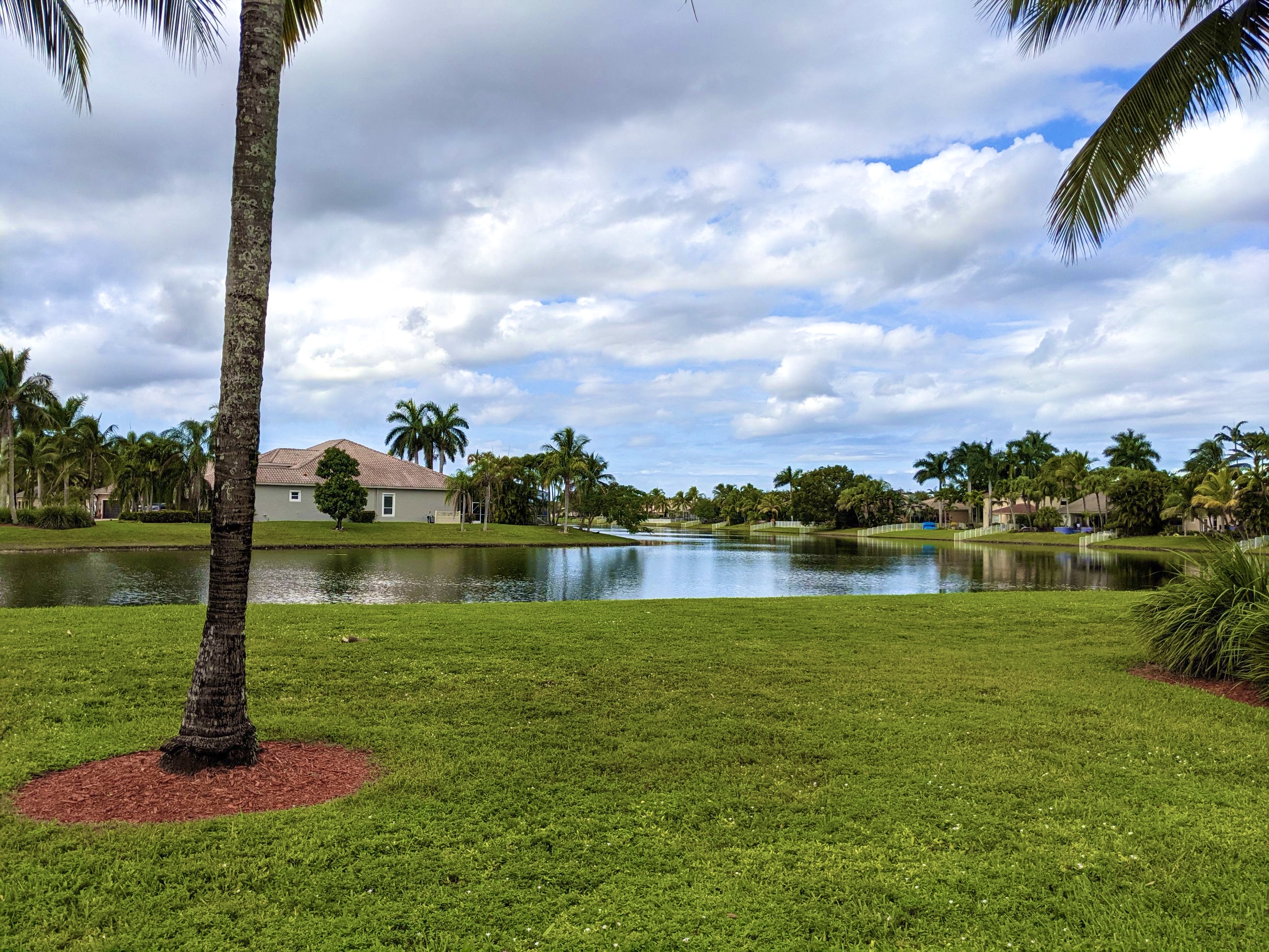 Suburban neighborhood in Pembroke Pines, Florida