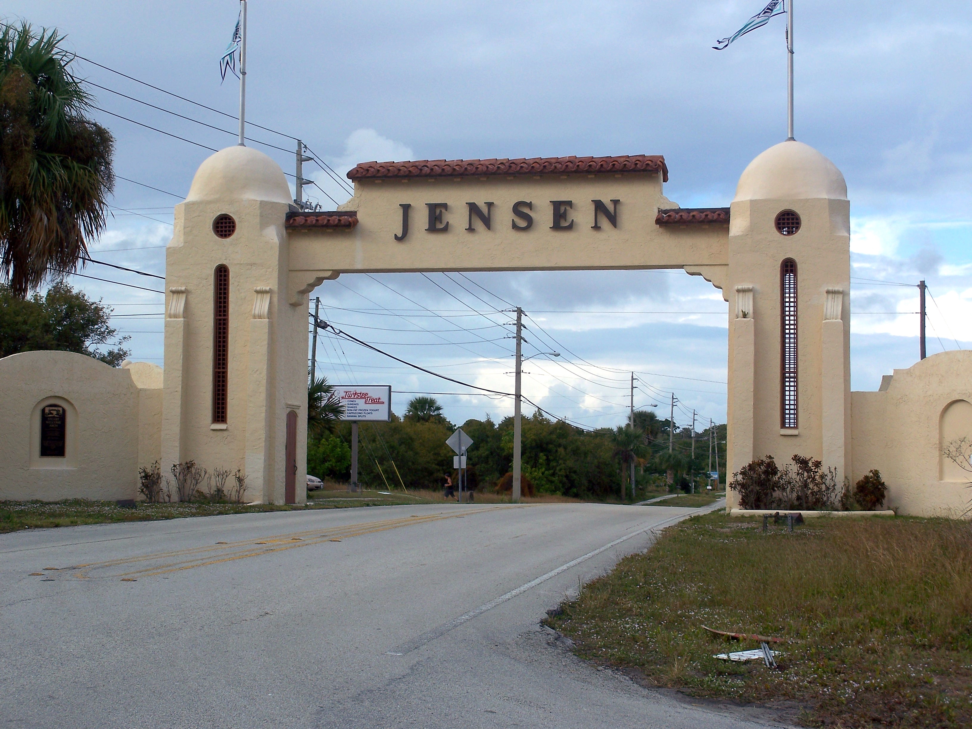 Coastal scene in Jensen Beach, Florida